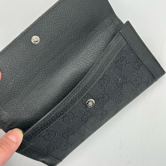 Black Gucci GG Wallet - Picture 6 of 6